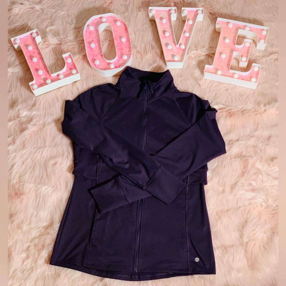 Purple Full-Zip Jacket